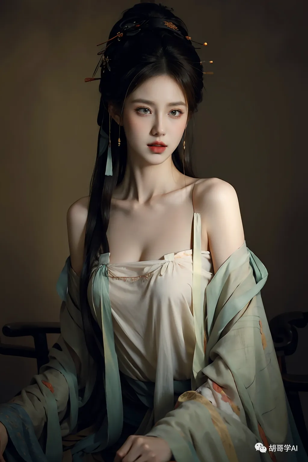SD绘画-超高清美女写真集⑦-古风古韵