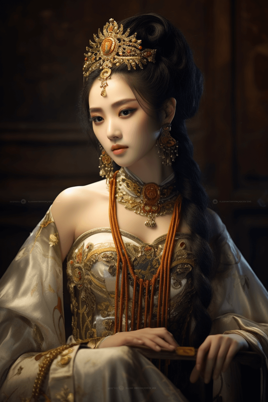 Prompt 灵感!9张明艳动人的中国古典美女