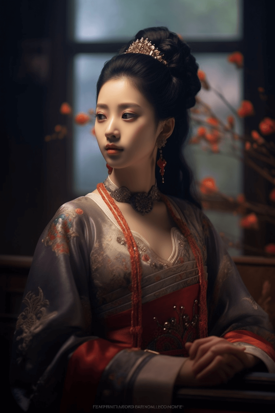 Prompt 灵感!9张明艳动人的中国古典美女