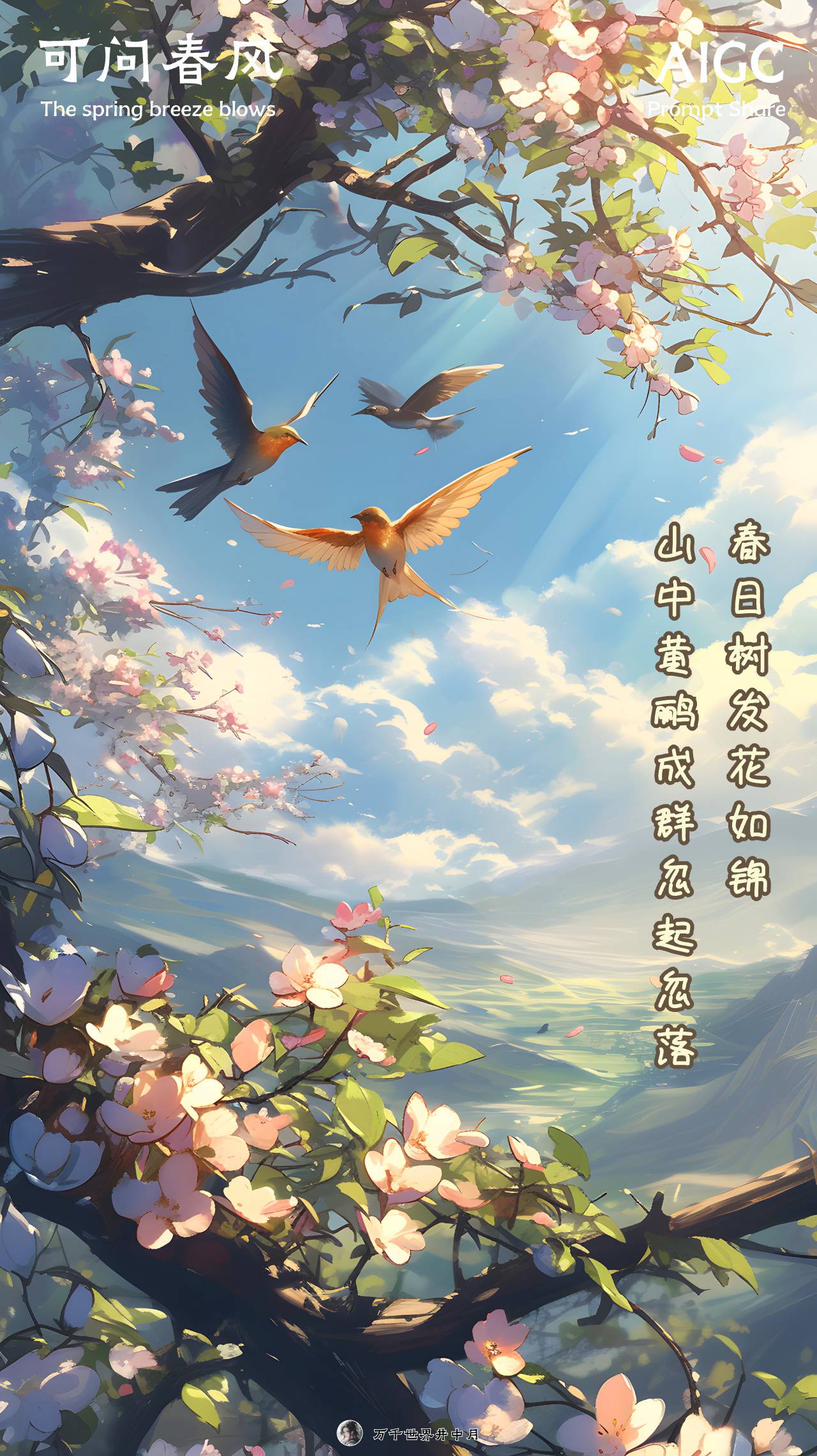 春风得意,天下静春!9 张《剑来》春日插画创作(附提示词)