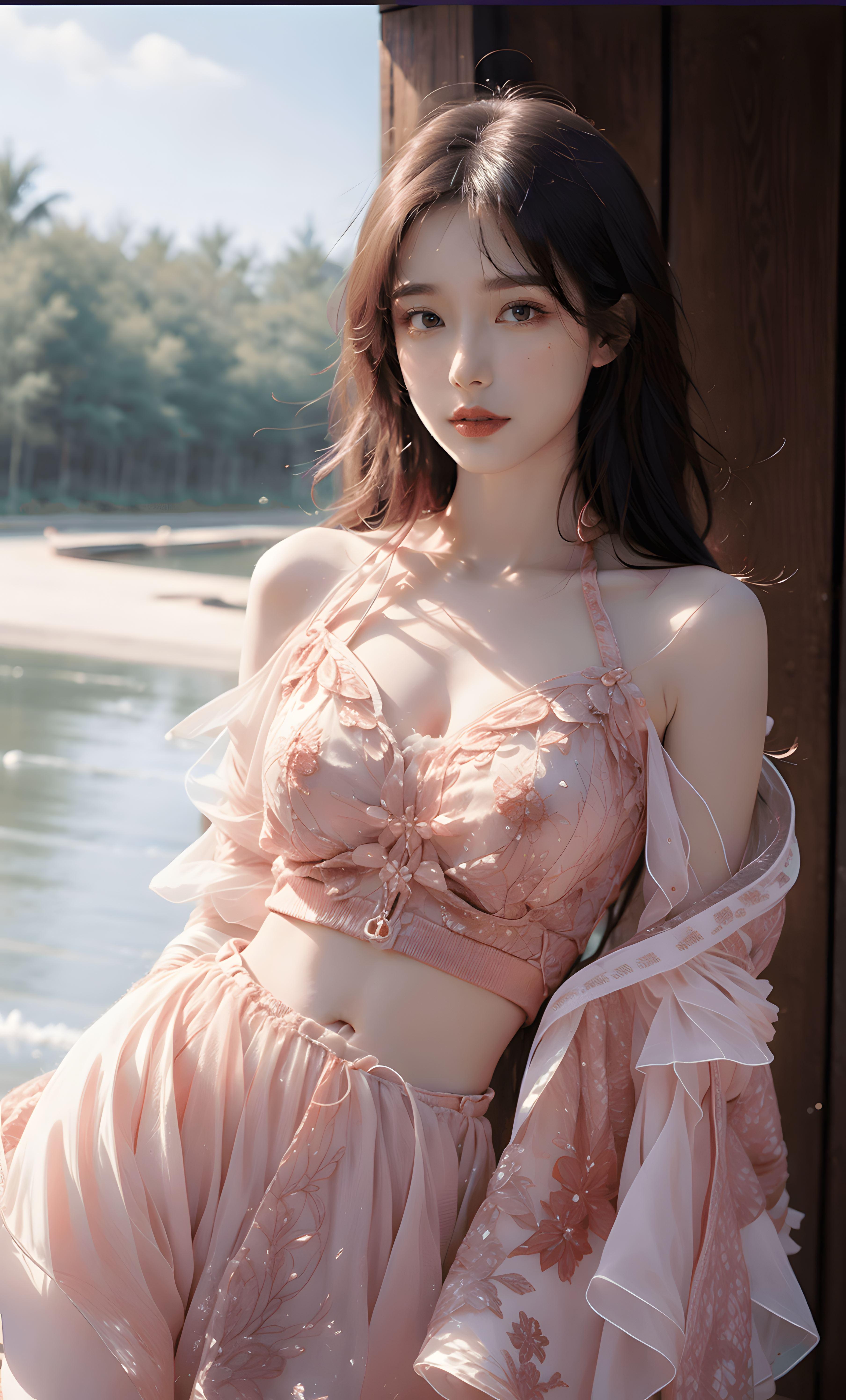 ~芙蓉如面柳如眉,绿水青山自画图