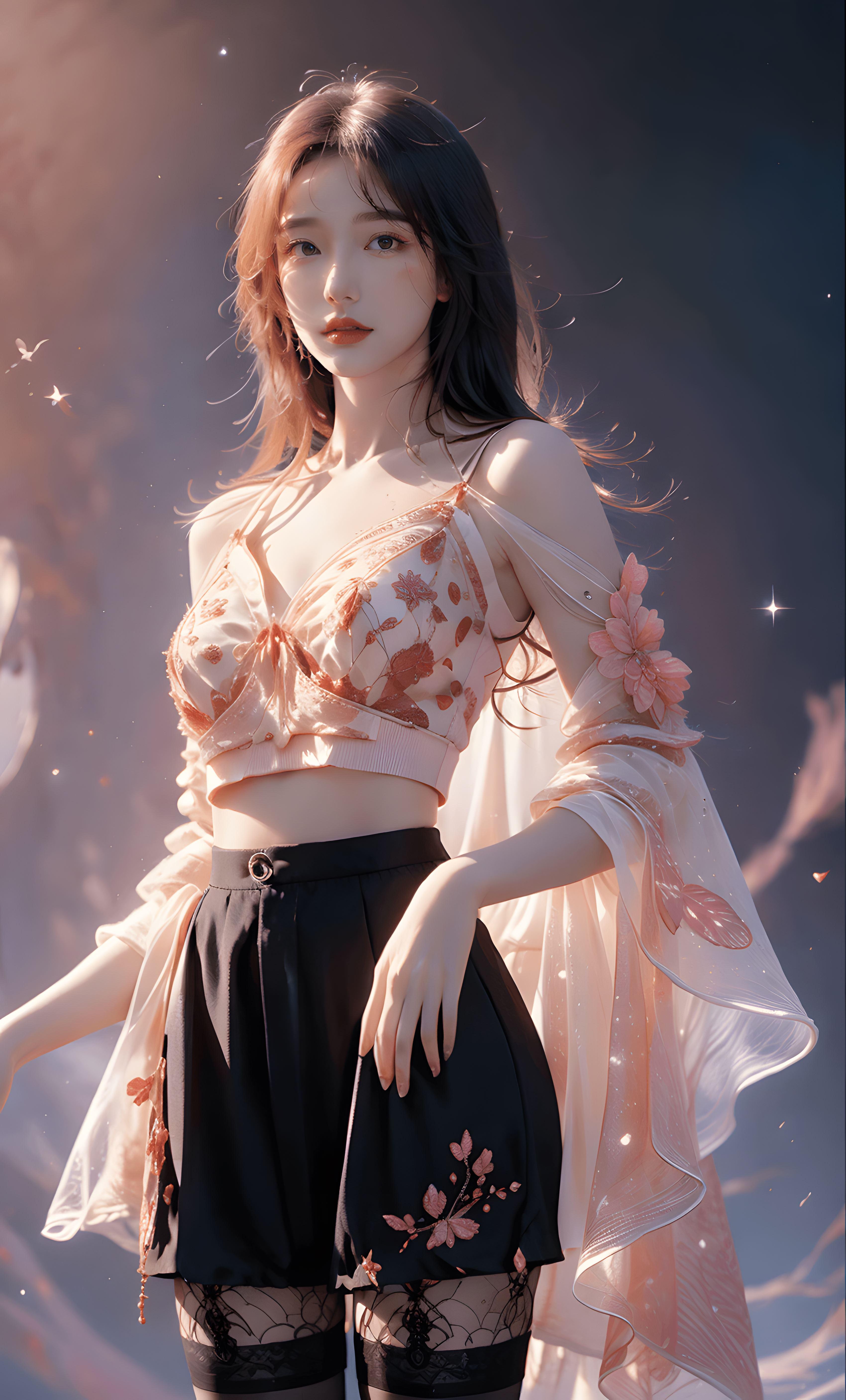 ~芙蓉如面柳如眉,绿水青山自画图
