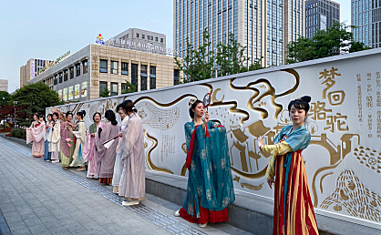 骆驼街道福业街街景改造工程
