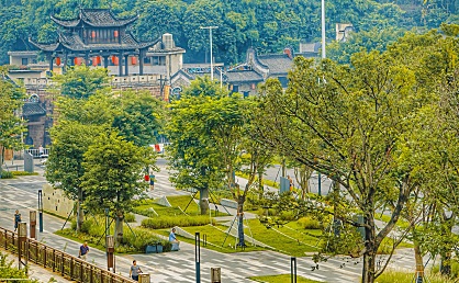 甘坑客家小镇南门周边交通及慢行系统改造工程