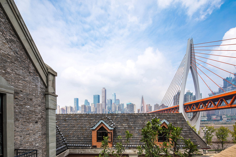 慈云寺米市街龙门浩历史文化街区景观