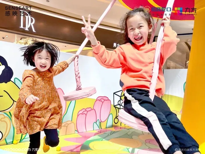 IP气模美陈装置展览 | 花游梦想乐园