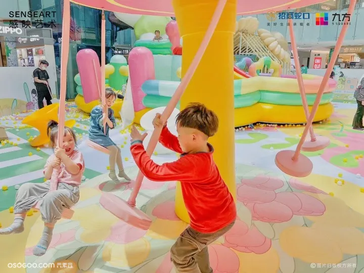 IP气模美陈装置展览 | 花游梦想乐园